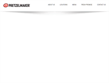 Tablet Screenshot of pretzelmaker.ca